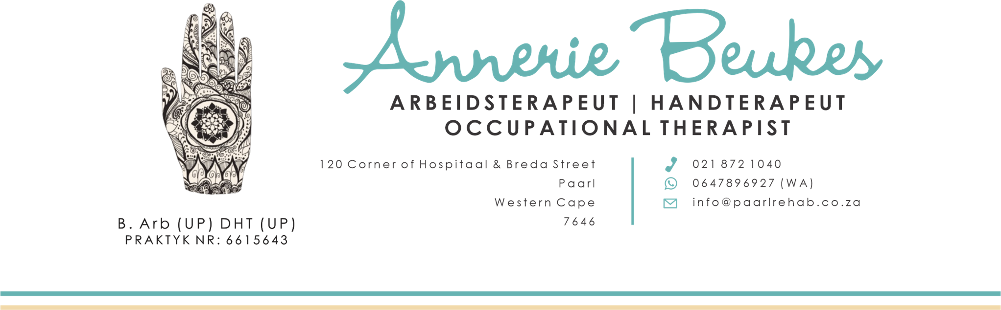 Annerie Beukes Banner